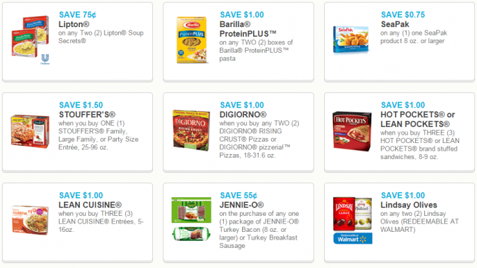 new coupons