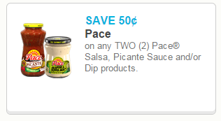 pace coupon