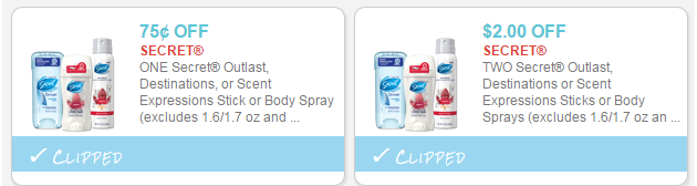 secret coupon