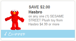sesame street plush coupon