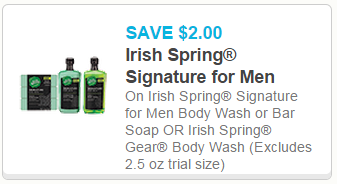 Irish spring coupon