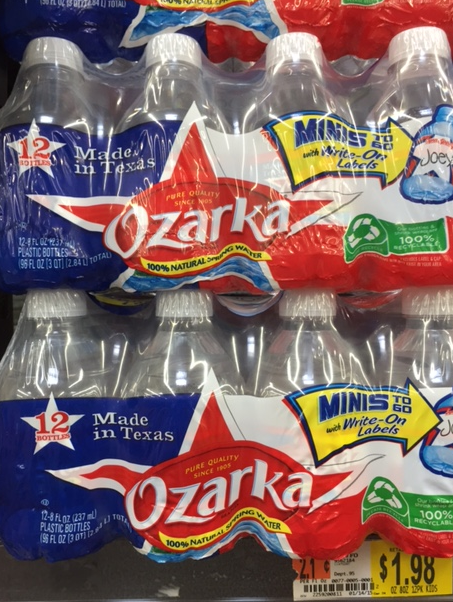 Ozarka Water Walmart 12pk
