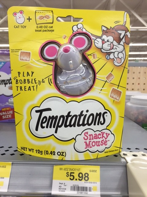 temptations cat treats mouse toy