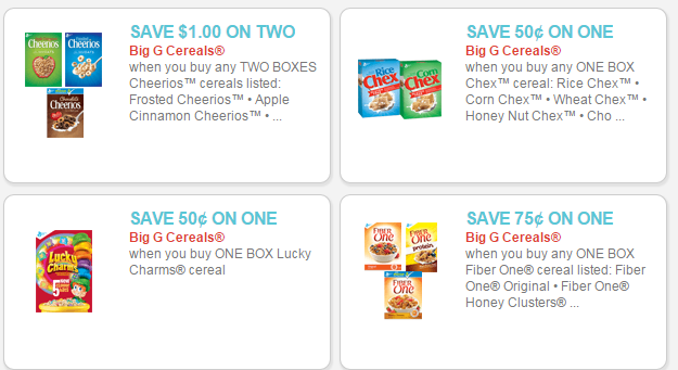 big G cereal coupons