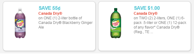 canada dry coupons