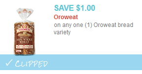 orowheat bread coupon