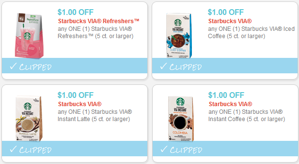 starbucks coupons