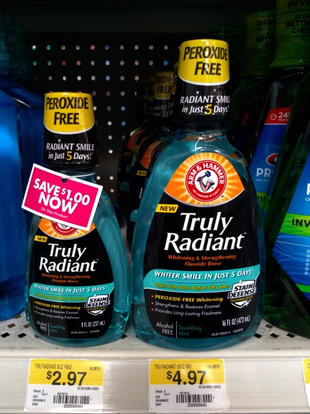 truly radiant mouthwash