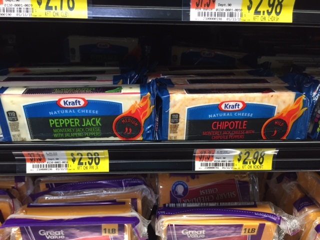 Kraft Spicy Cheese