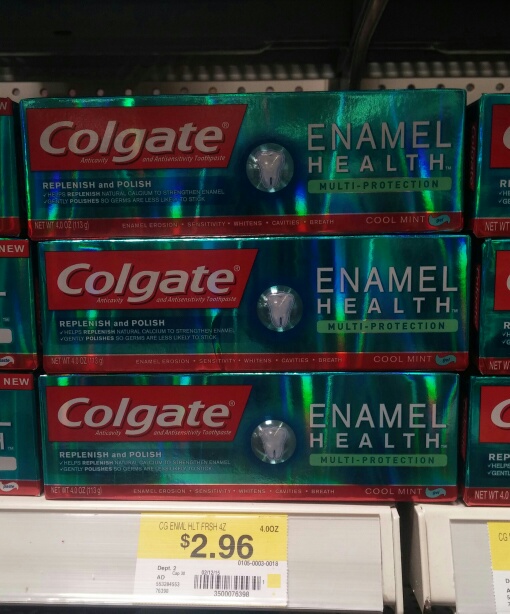 colgate enamel health