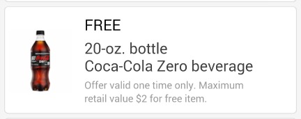 free coke zero