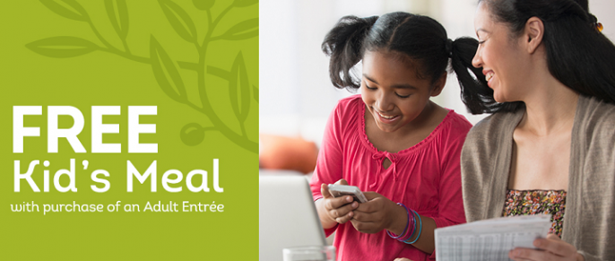 free kids meals at olive garden