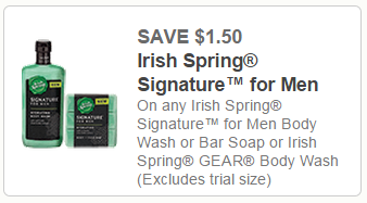 irish spring coupon