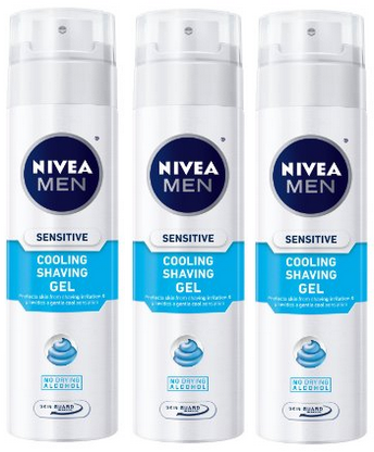 nivea men shave gel