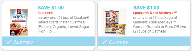 quaker coupons