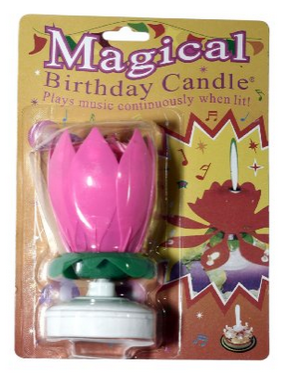 magical birthday candle