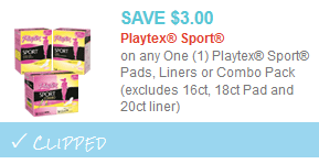 playtex coupon