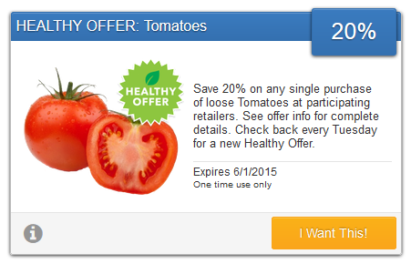 savingstar healthy offer