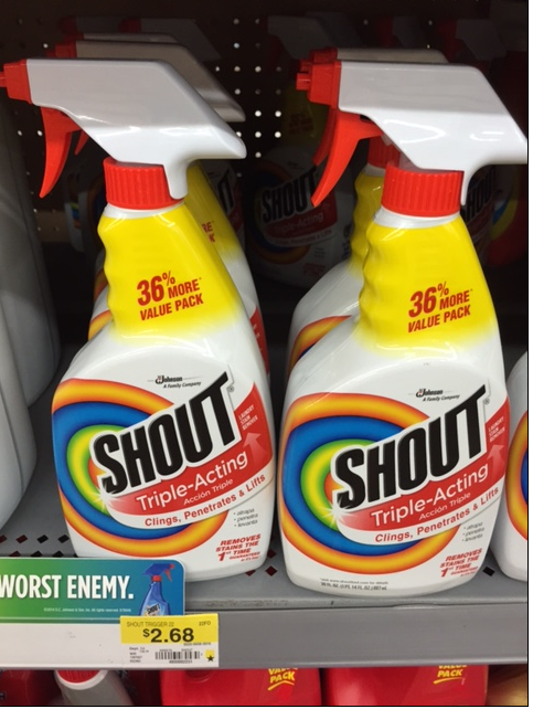 shout walmart