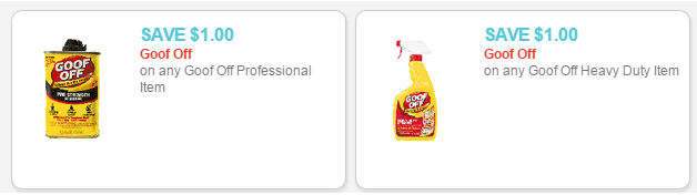 Goof off coupon
