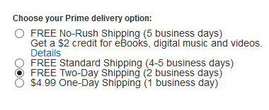 amazon delivery