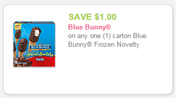 blue bunny coupon