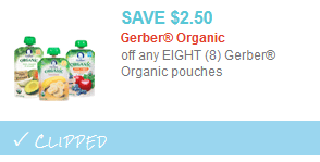 gerber organic baby