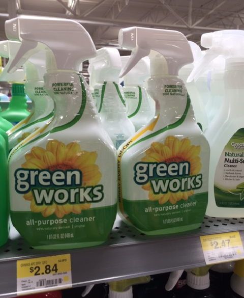 green works walmart