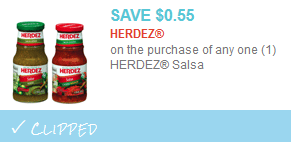 herdez salsa coupon