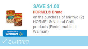 hormel chili coupon