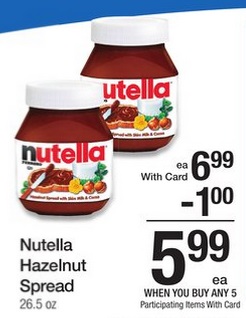 nutella kroger mega event