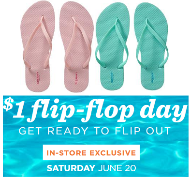 old navy flip flop day