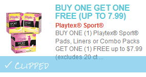 playtex coupon