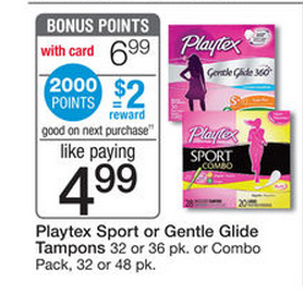 playtex walgreen