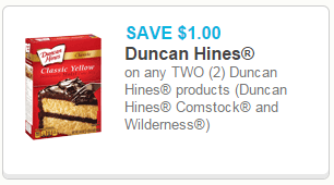 duncan hines coupon