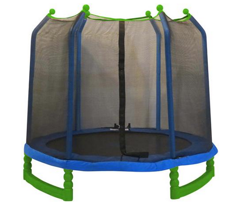 trampoline and enclosure
