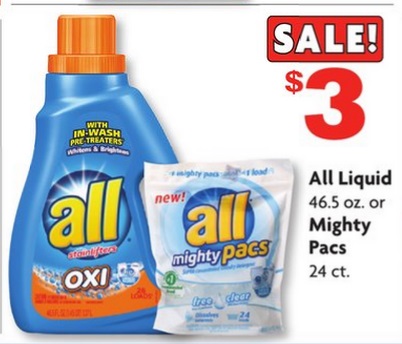 all detergent family dollar