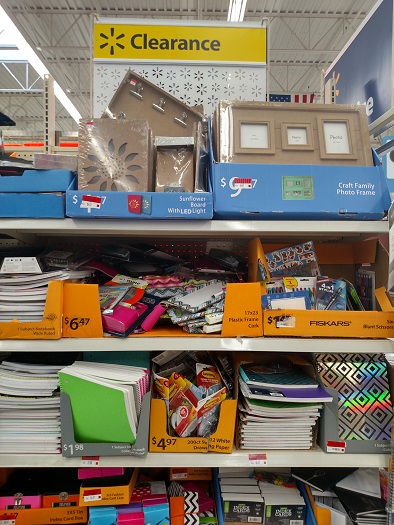 School Supply Clearance
