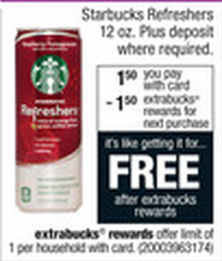 starbucks refreshers cvs