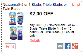 noxzema coupon