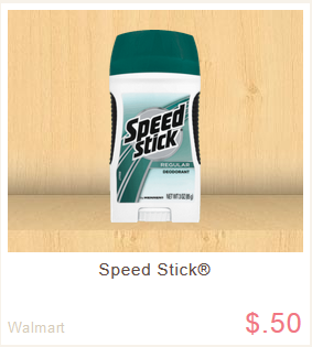 speed stick ibotta