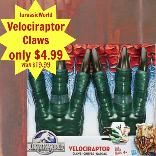 Jurassic World Claw 4.99 Iheartthemart.com