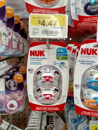 walgreens nuk pacifier