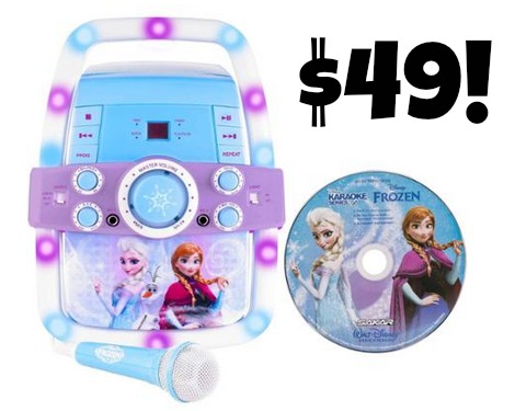 disney frozen karaoke machine