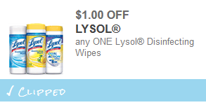 lysol coupon
