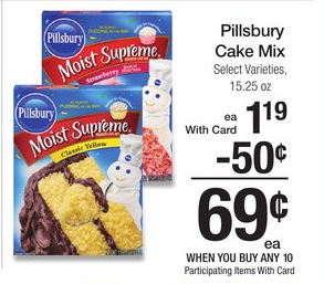 pillsbury cake mix