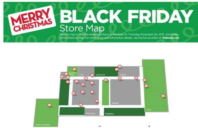 walmart Black Friday Map