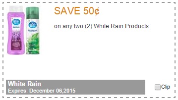 white rain coupon