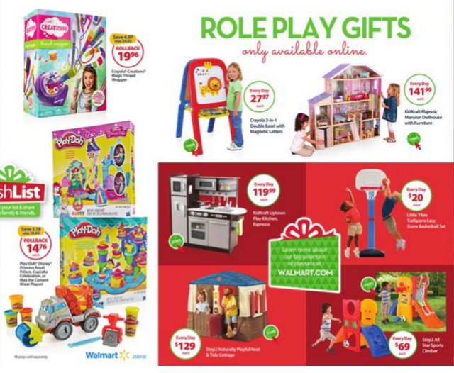 walmart christmas toy catalog