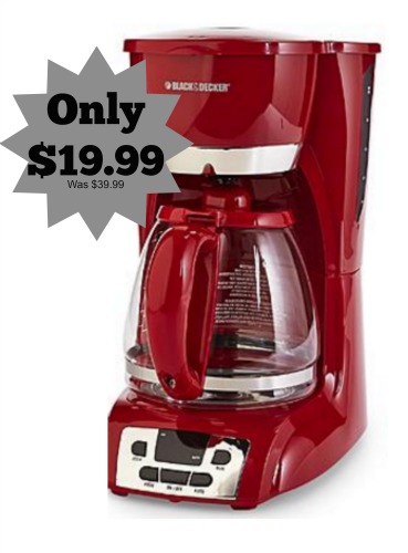 black n decker coffee pot